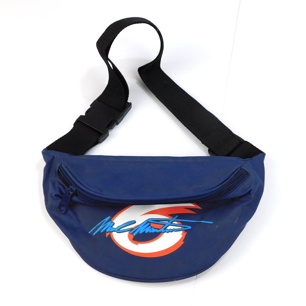 Vintage 90s Mark Martin Valvoline #6 NASCAR Roush Racing Fanny Pack Waist Bag